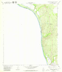 Tequesquite Creek SW 1979 topographic map preview