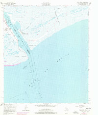 Texas Point 1957 topographic map thumbnail