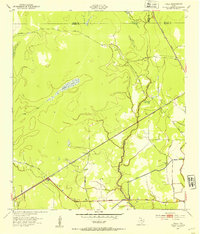 Texla 1943 topographic map thumbnail
