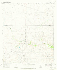 Texon SE 1970 topographic map thumbnail