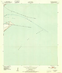 The Jetties 1943 topographic map thumbnail