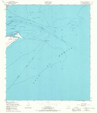 The Jetties 1954 topographic map thumbnail