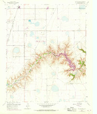 The Palisades 1960 topographic map thumbnail