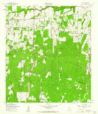 Thelma 1958 topographic map thumbnail