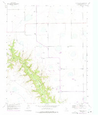 Thomas Ranch 1956 topographic map thumbnail