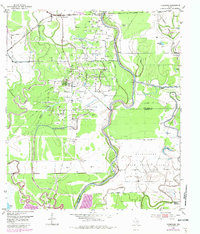 Thompsons 1953 topographic map thumbnail