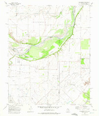 Thornberry 1972 topographic map thumbnail