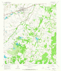 Thorndale 1964 topographic map thumbnail