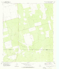 Three Bluff Draw NW 1973 topographic map thumbnail