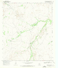 Threemile Draw 1968 topographic map thumbnail
