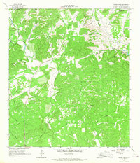 Timber Creek 1964 topographic map thumbnail