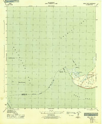 Smith Point 1943 topographic map preview