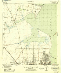 Texas City 1943 topographic map thumbnail