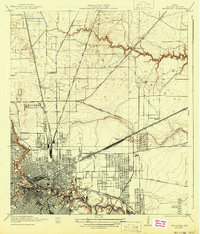 Settegast 1922 topographic map preview