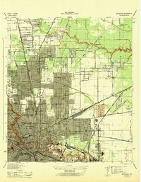 Settegast 1946 topographic map thumbnail