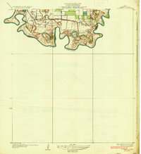 Southmost 1936 topographic map thumbnail
