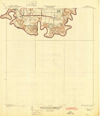 Southmost 1936 topographic map thumbnail