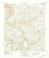 Shumla 1943 topographic map thumbnail