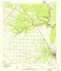 Sinton topographic map thumbnail