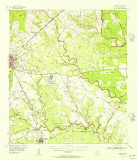 Skidmore 1954 topographic map thumbnail