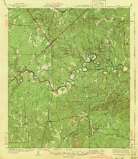 Smithson Valley 1940 topographic map preview