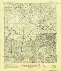 Smithson Valley 1940 topographic map preview
