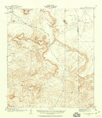 Tascotal Mesa 1917 topographic map thumbnail