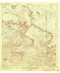 Tascotal Mesa topographic map thumbnail