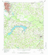 Tatum 1958 topographic map preview