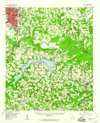 Tatum 1958 topographic map preview