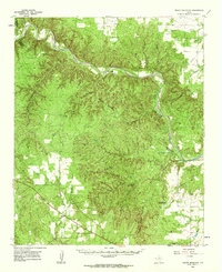 Teacup Mountain 1960 topographic map thumbnail