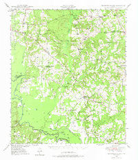 Tennessee Colony 1949 topographic map thumbnail