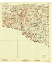 Terlingua 1904 topographic map thumbnail