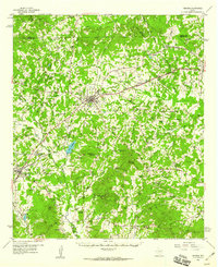 Timpson 1958 topographic map preview