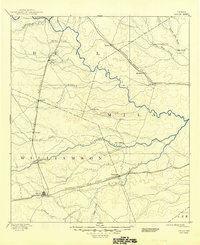 Taylor 1894 topographic map preview