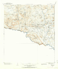 Terlingua 1903 topographic map thumbnail