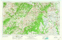 Seguin 1953 topographic map preview
