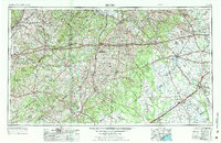 Seguin 1953 topographic map preview