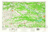 Texarkana 1953 topographic map thumbnail