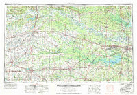 Texarkana 1953 topographic map thumbnail