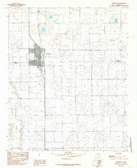 Abernathy 1985 topographic map thumbnail