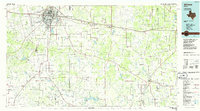 Abilene 1985 topographic map thumbnail