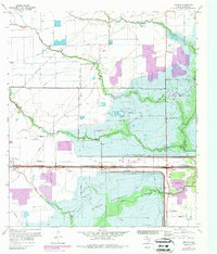 Addicks 1970 topographic map thumbnail