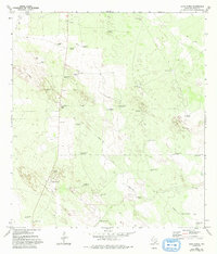 Agua Nueva 1972 topographic map thumbnail