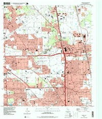 Aldine 1995 topographic map thumbnail