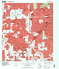 Alief 1995 topographic map thumbnail
