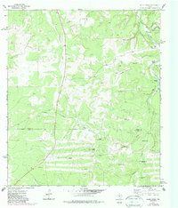Allen Creek 1974 topographic map thumbnail