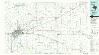 Amarillo 1986 topographic map thumbnail