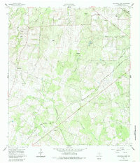 Blackwell Lake 1960 topographic map thumbnail