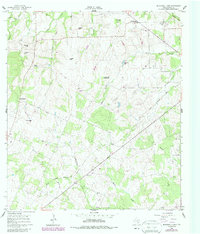 Blackwell Lake 1960 topographic map thumbnail